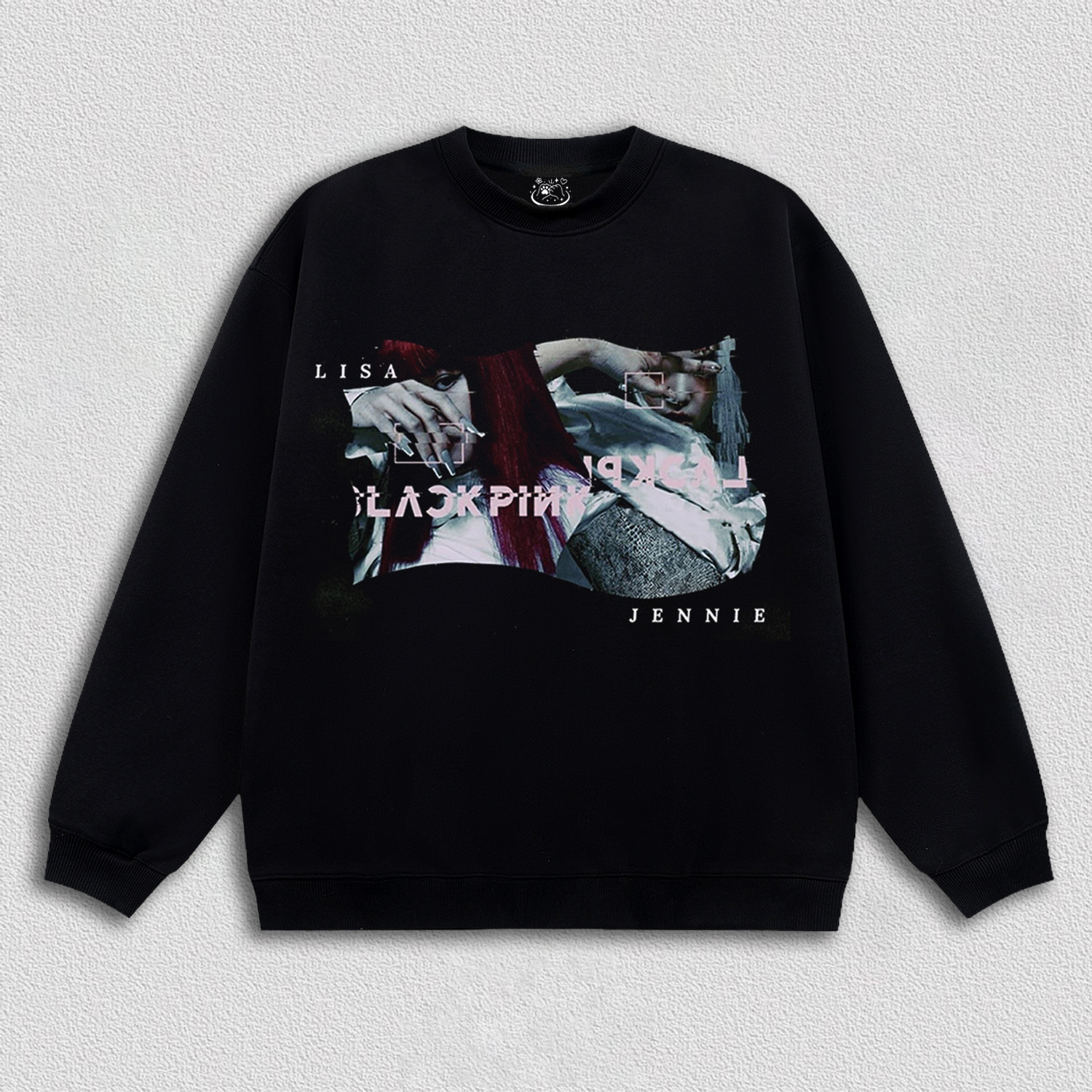 jennie with LISA HOODIES