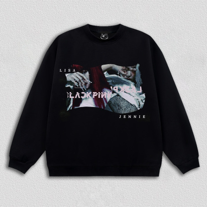 jennie with LISA HOODIES