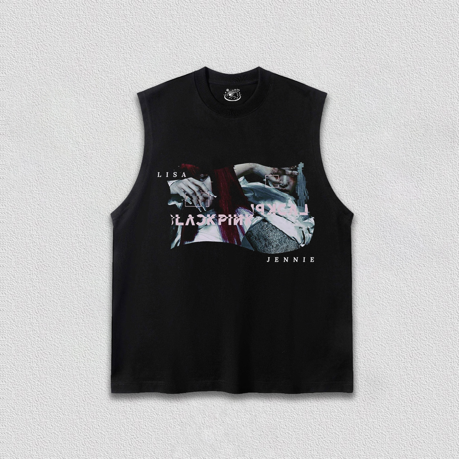 jennie with LISA x ONLYNICER TEE