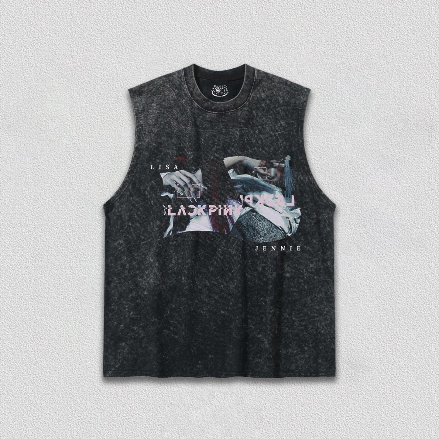 jennie with LISA x ONLYNICER TEE