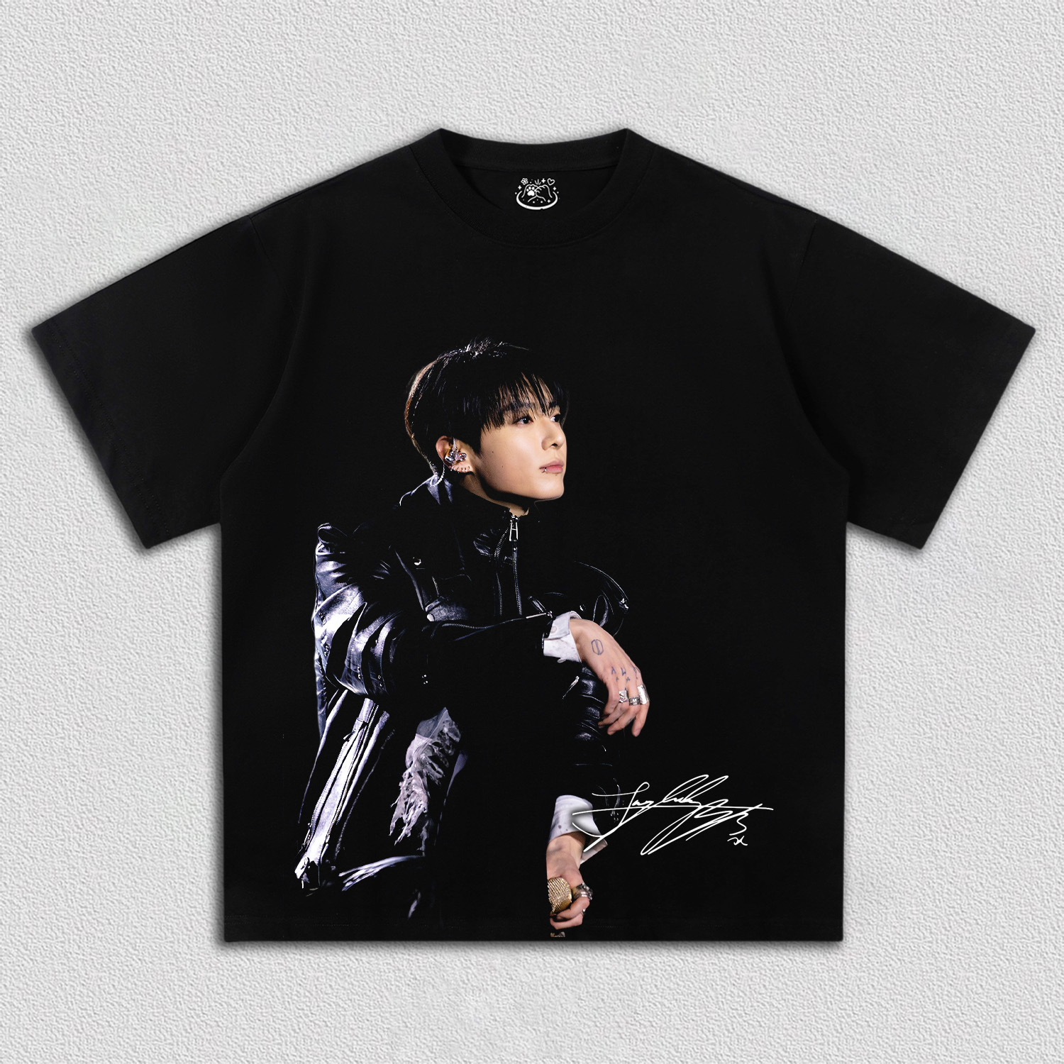   Jung Kook Tシャツ ブラック　 Lサイズ jungkook – onlynicer