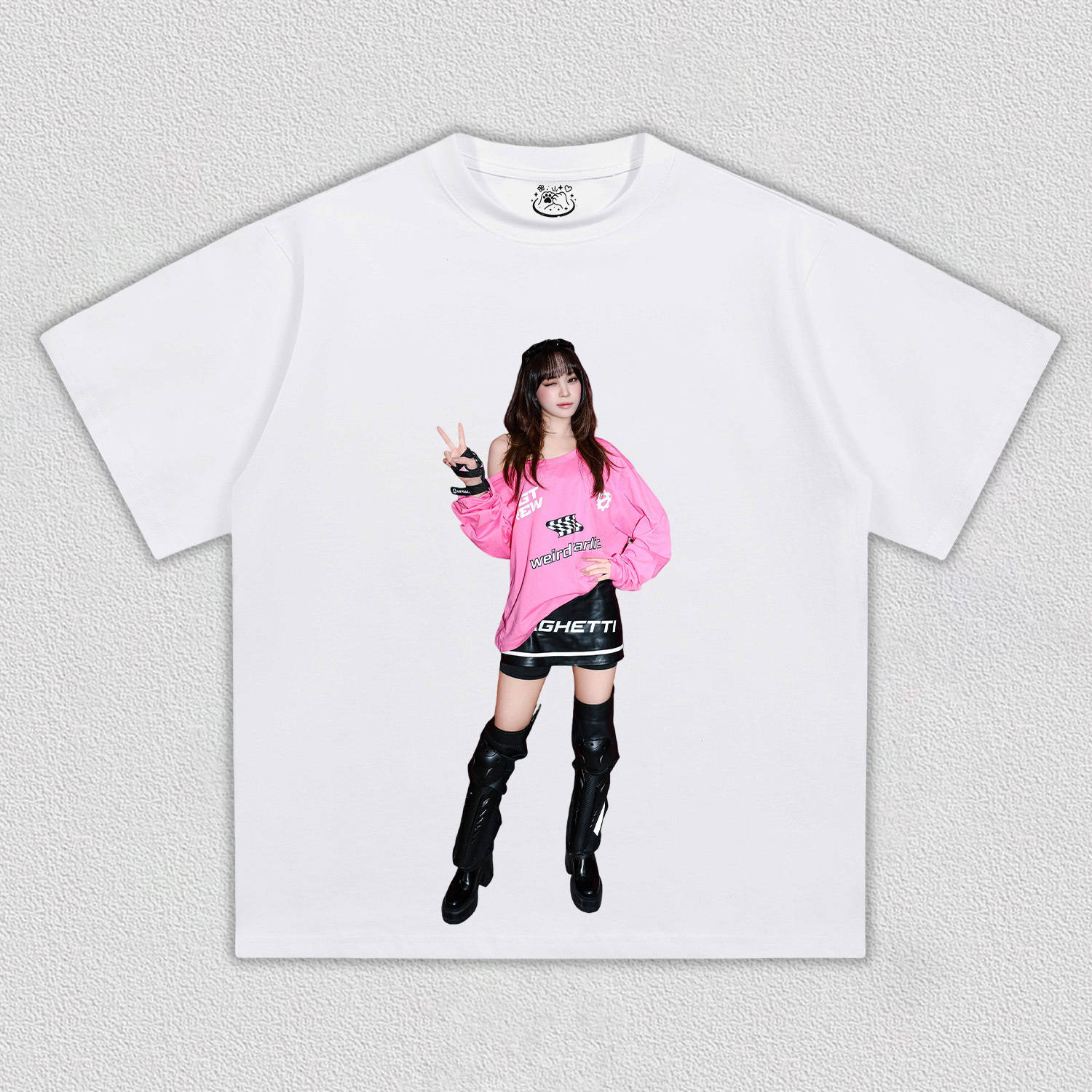 le sserafim Chaewon TEE