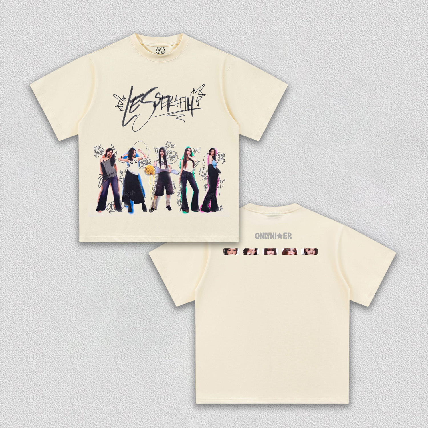 le sserafim x ONLYNICER TEE