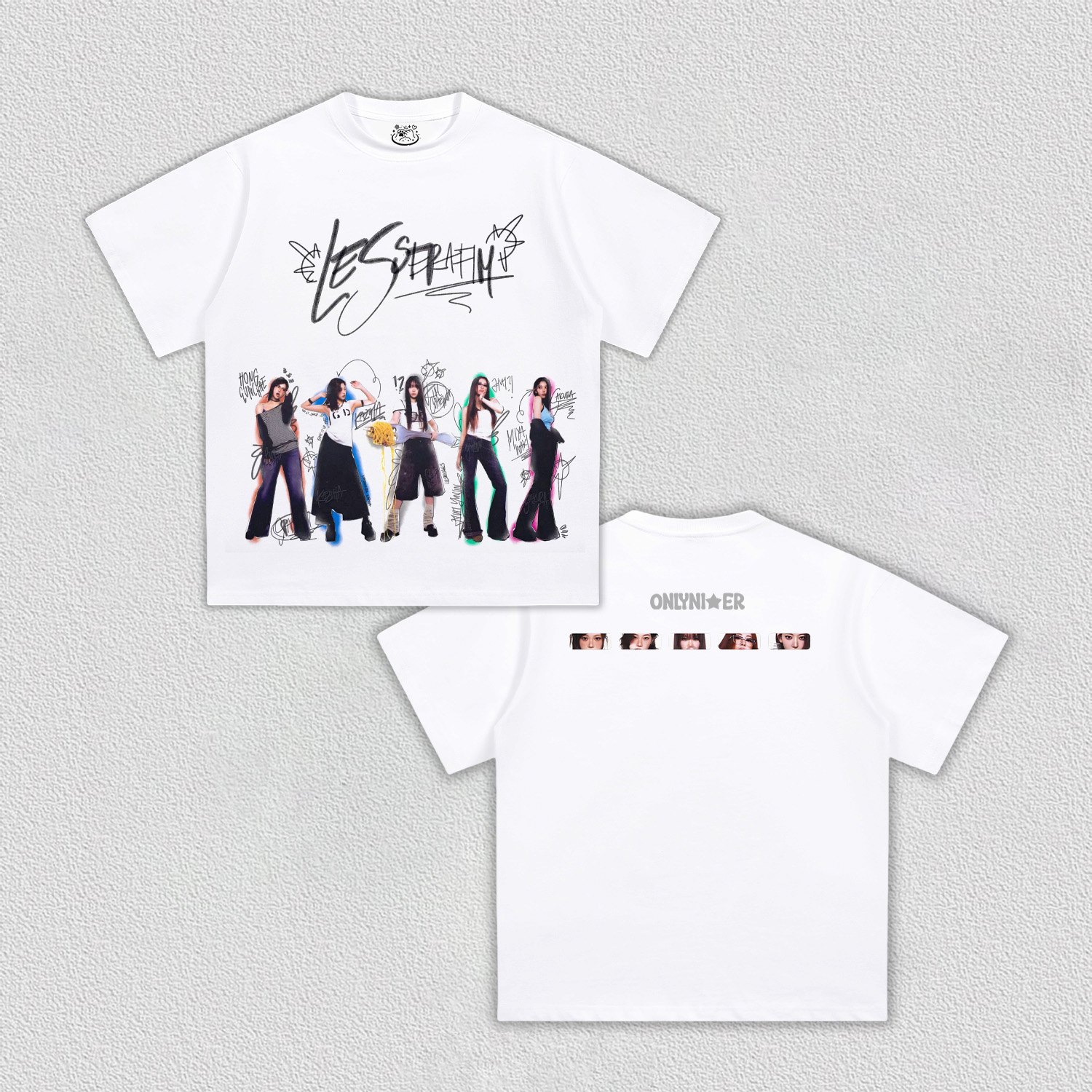 le sserafim x ONLYNICER TEE