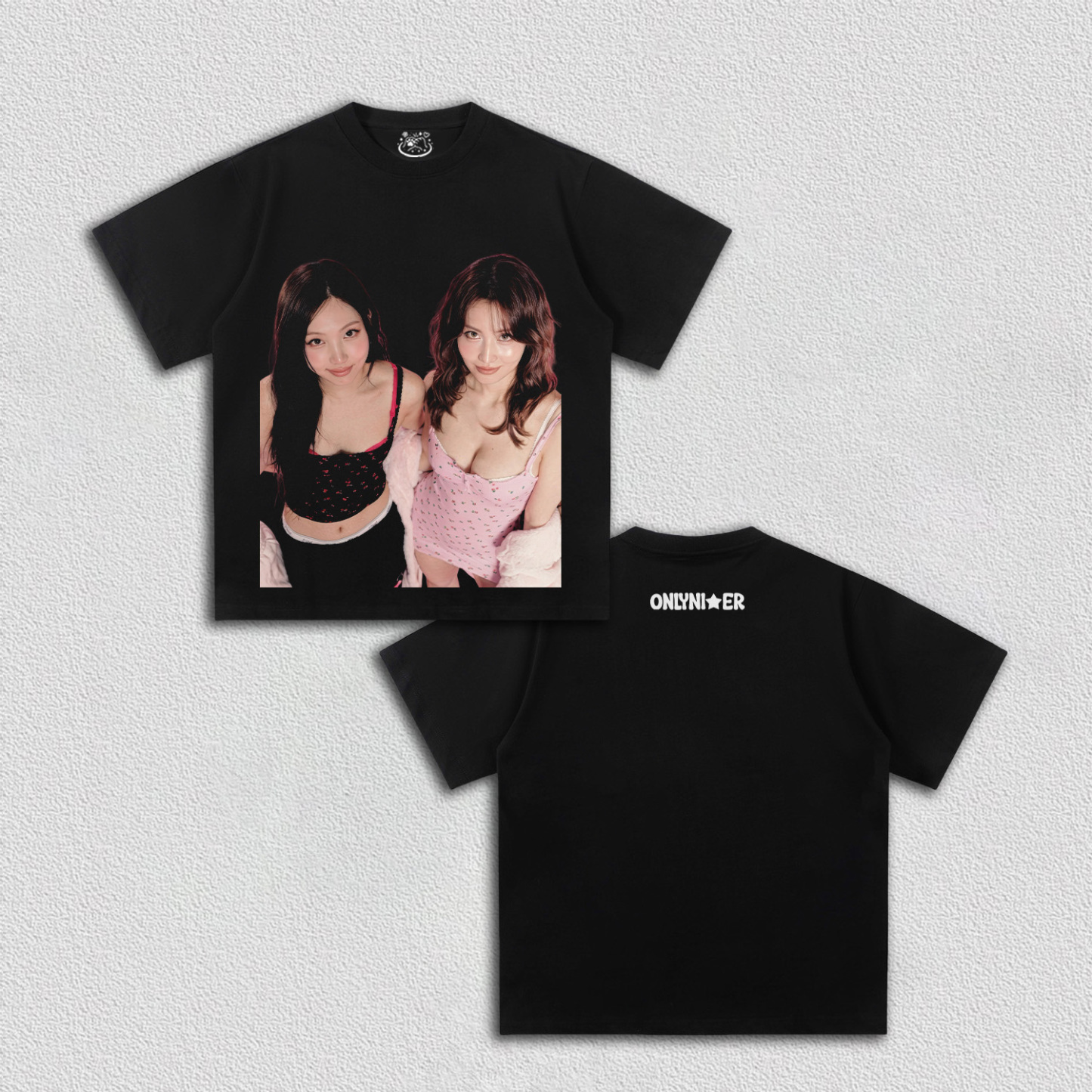 nayeon & MOMO x ONLYNICER TEE