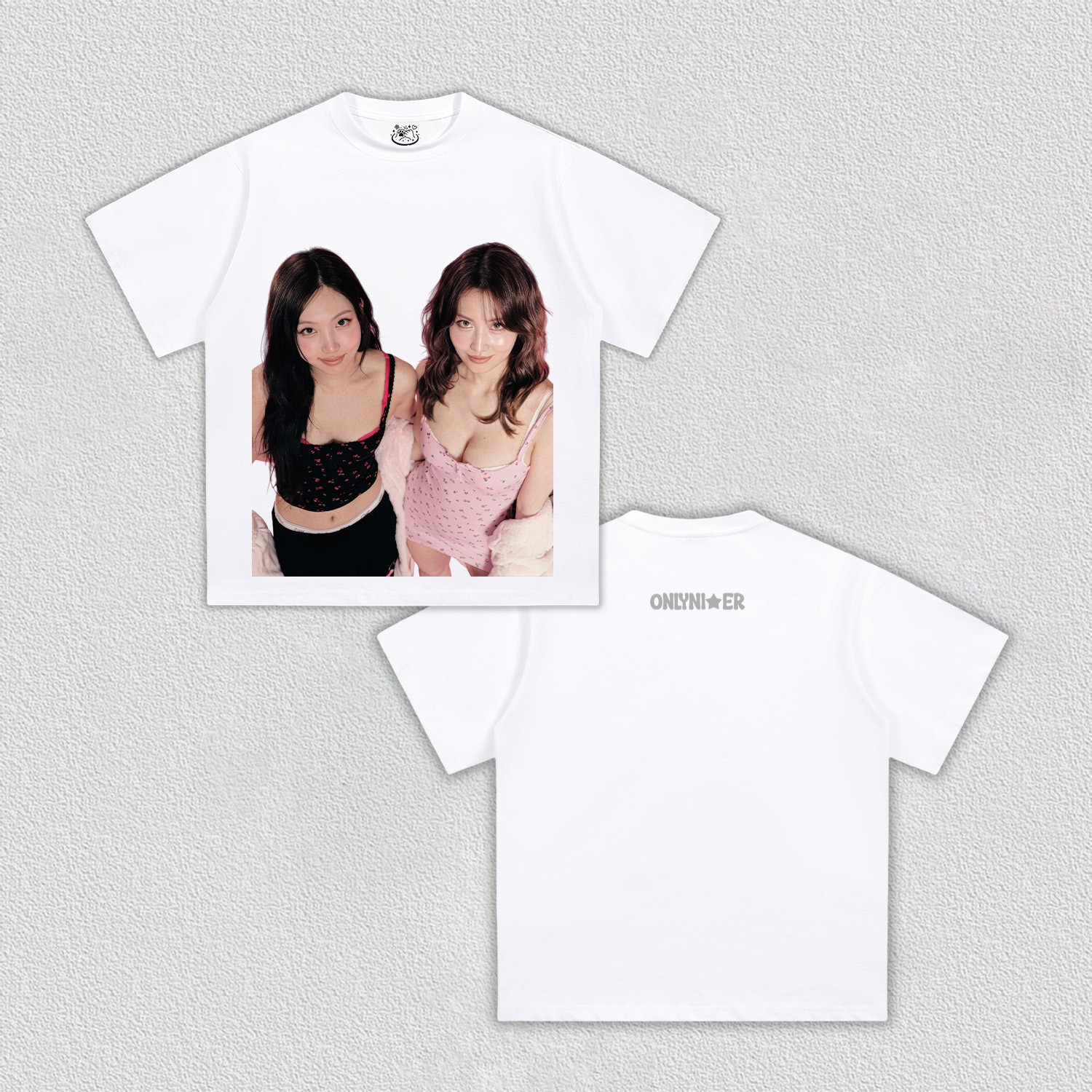 nayeon & MOMO x ONLYNICER TEE