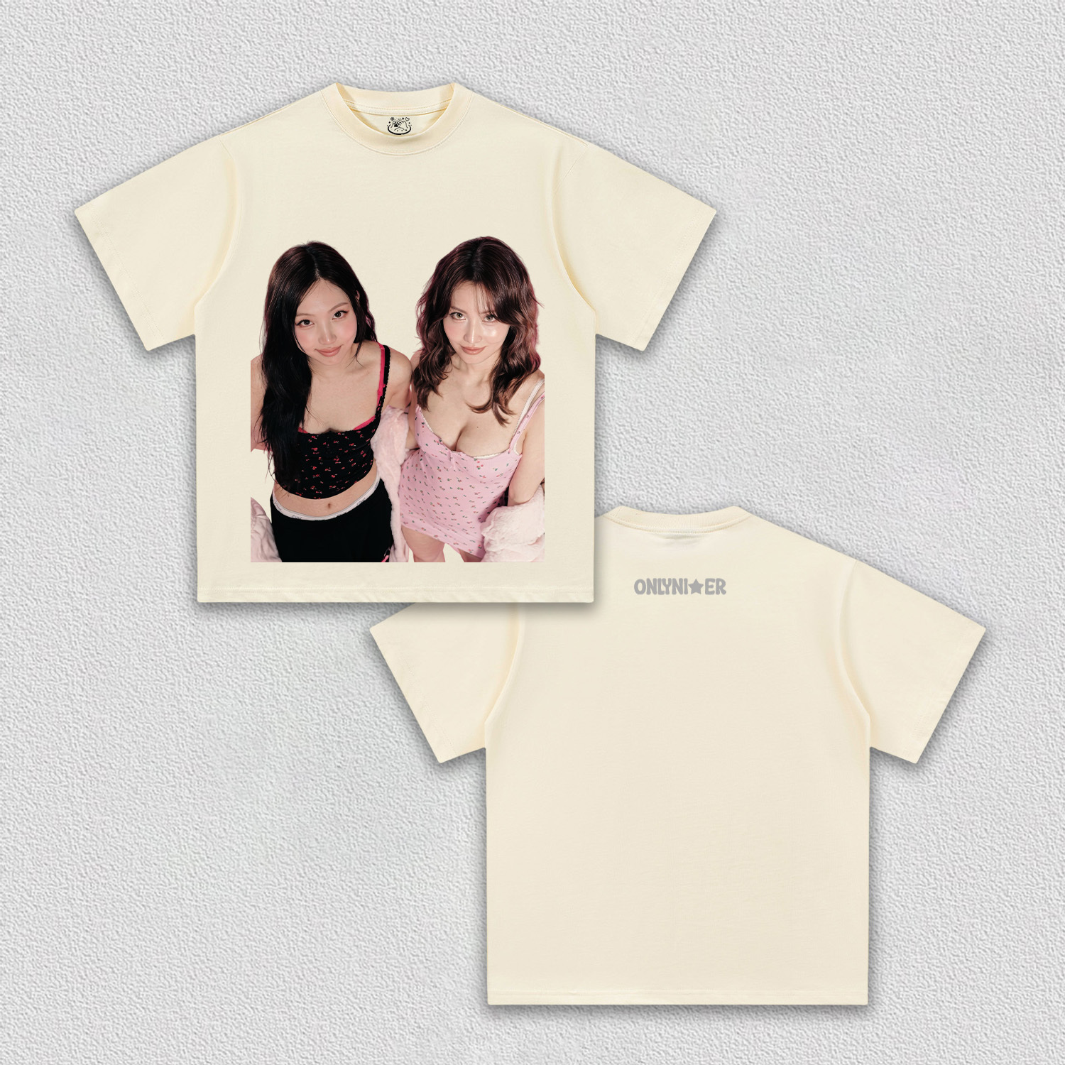 nayeon & MOMO x ONLYNICER TEE