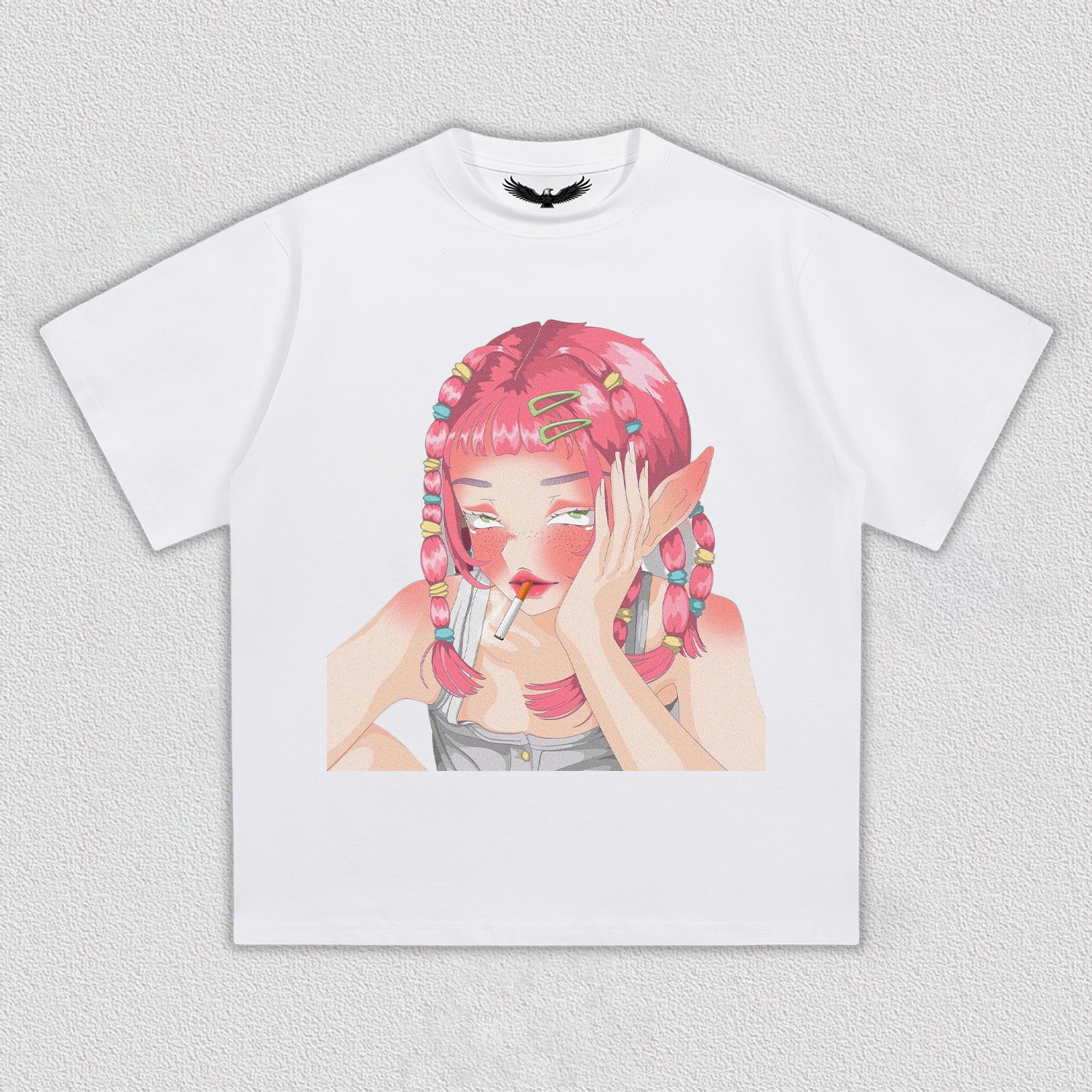smoking girl   TEE