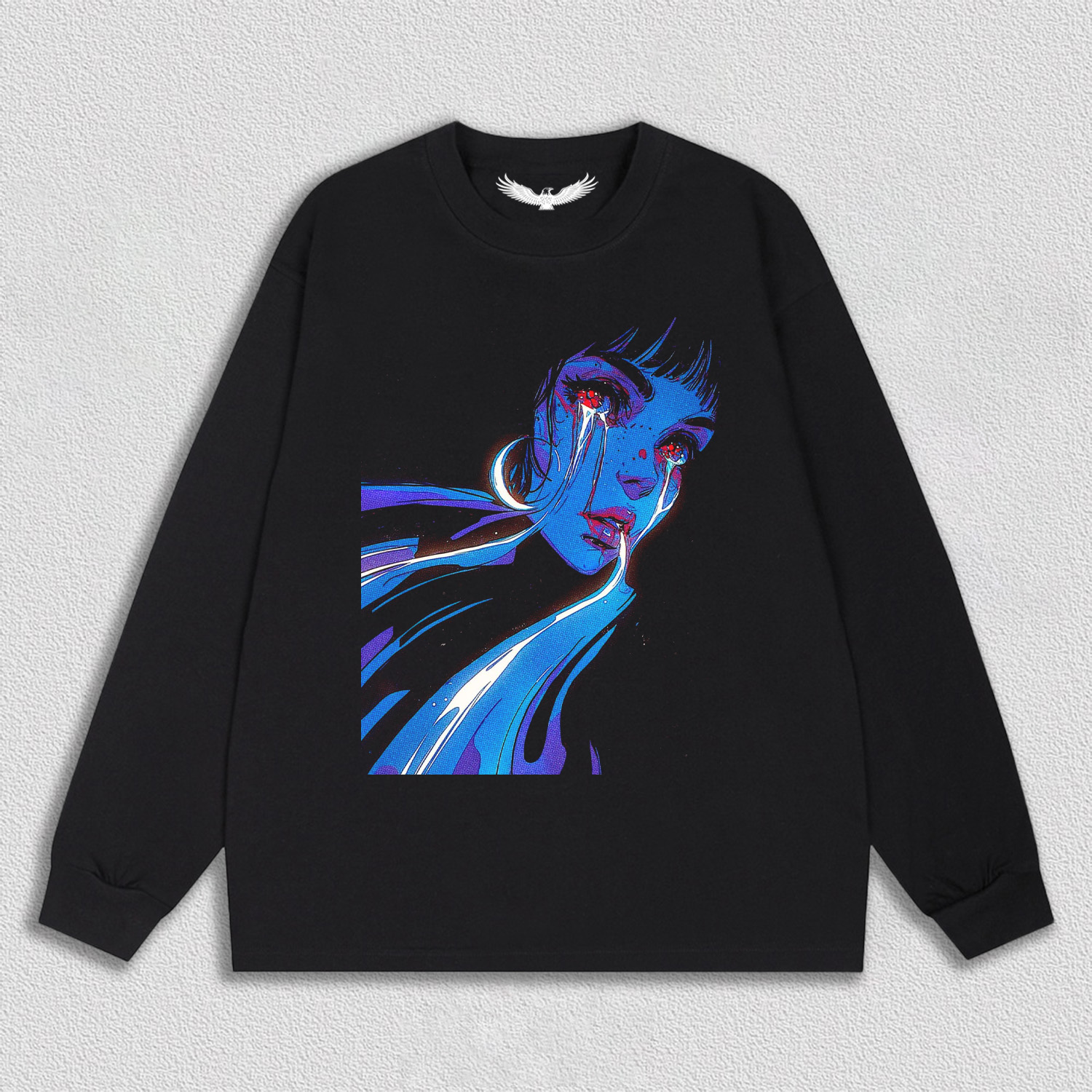 Neon Tearful Lady TEE