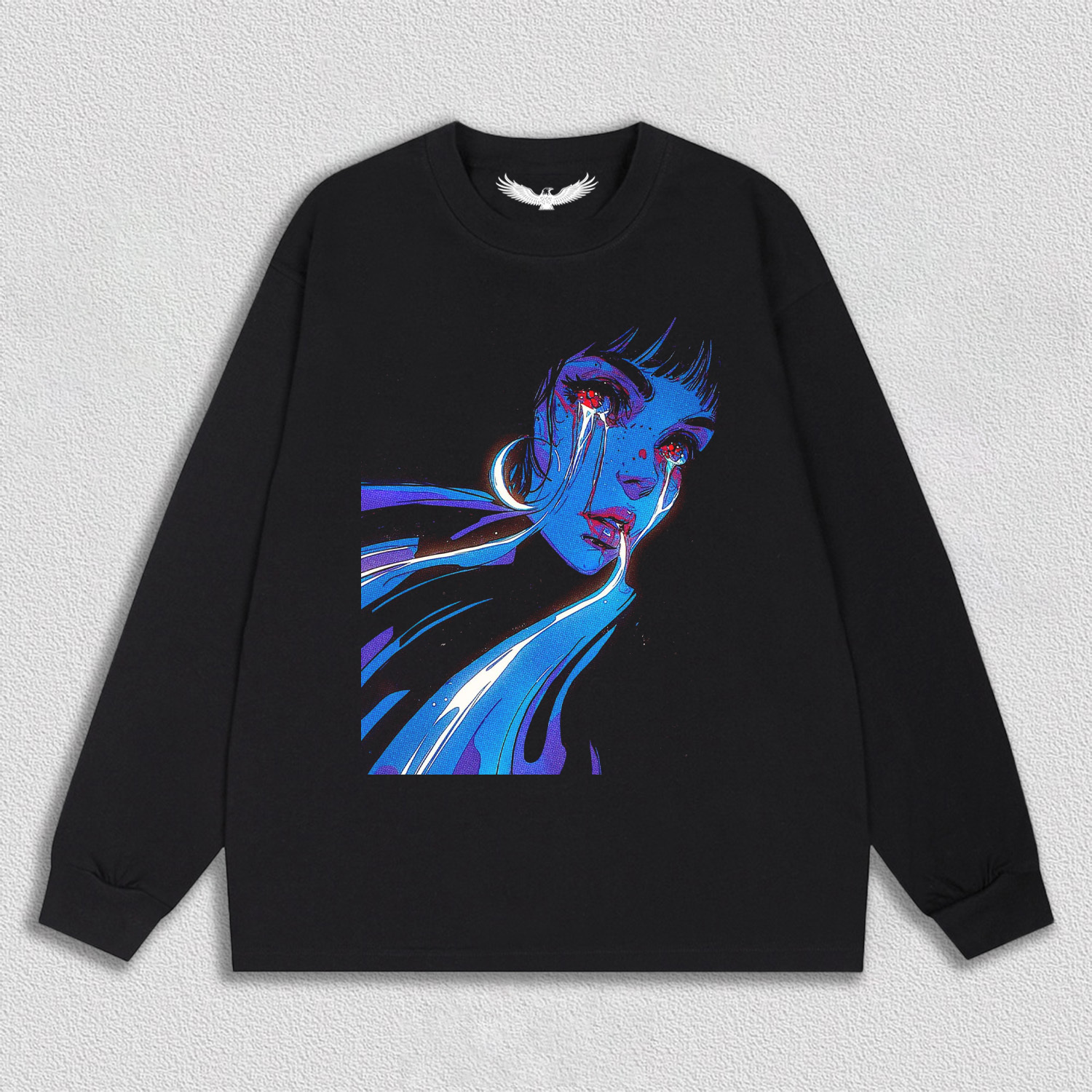 Neon Tearful Lady TEE
