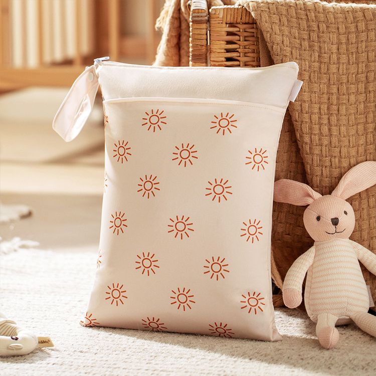 Fashion art print storage bag