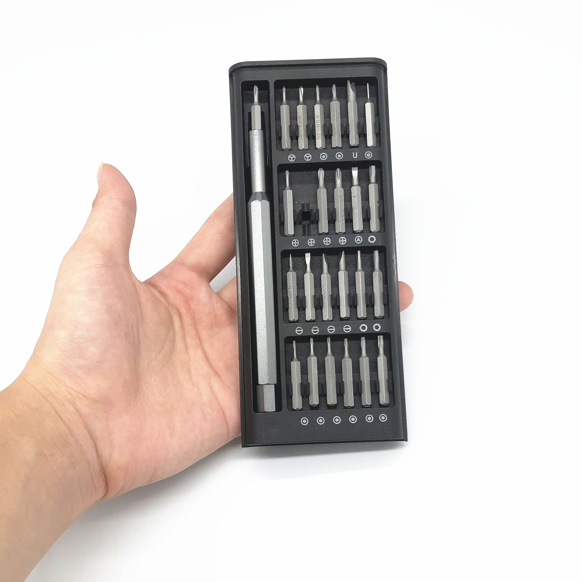24-in-1 screwdriver set for household manual repair tools, for disassembling mobile phones, computers, and tablets