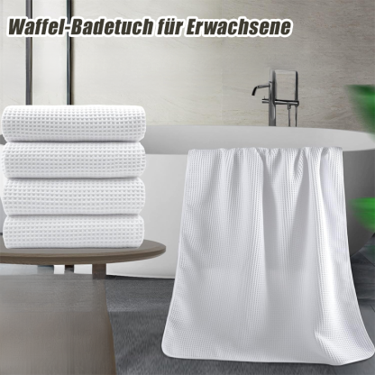 Super saugfähiges, schnell trocknendes Waffelhandtuch