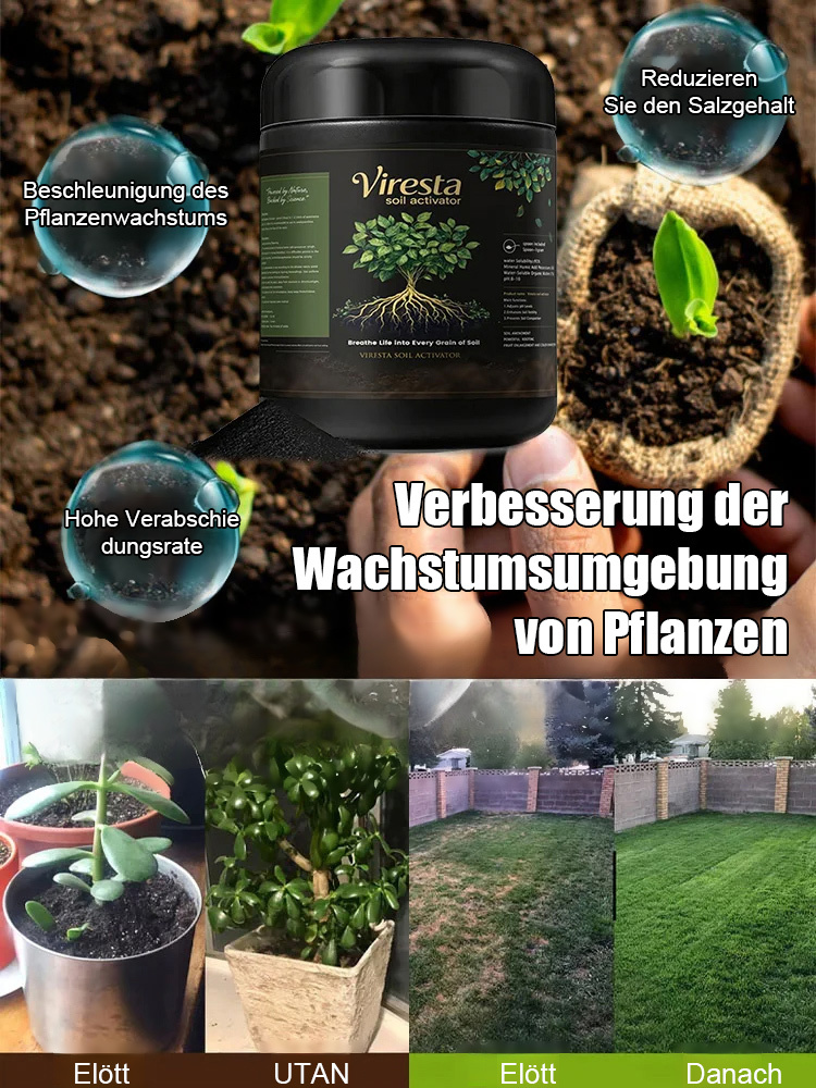 【Keimrate um 30% erhöht】Neu aufgerüstetes Gartenbau-Substrat für den Heimgebrauch