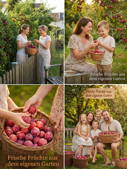 Australische Zucker-Rotpflaume | Kernlos & sehr süß Überlebensgarantie – Geld zurück bei Nicht-Anwachsen!