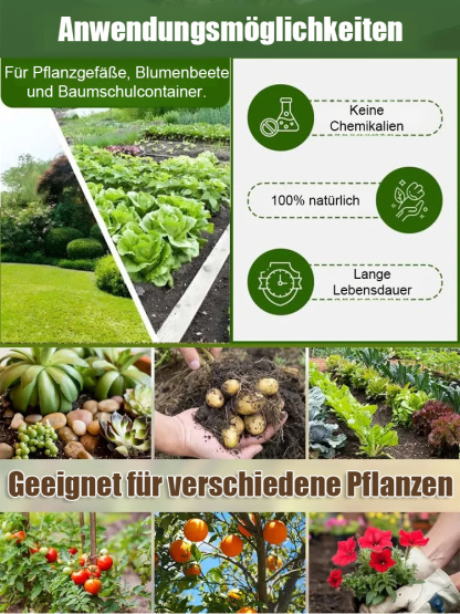 【Keimrate um 30% erhöht】Neu aufgerüstetes Gartenbau-Substrat für den Heimgebrauch