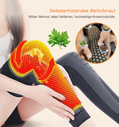 【Bestseller im Laden】Beinwärmer mit Beifuß für Männer und Frauen, ideal bei chronisch kalten Beinen.