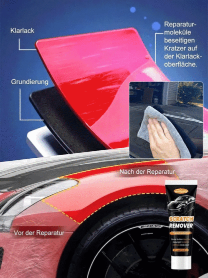 【Lackschonend】Tiefenreparatur-Pflegecreme für Autokratzern