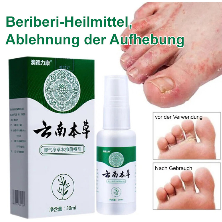 Fuß des Athleten Kräuterspray antibakteriell