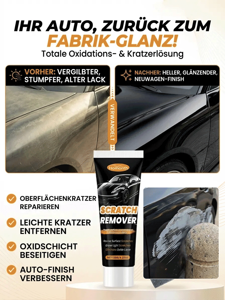 【Lackschonend】Tiefenreparatur-Pflegecreme für Autokratzern