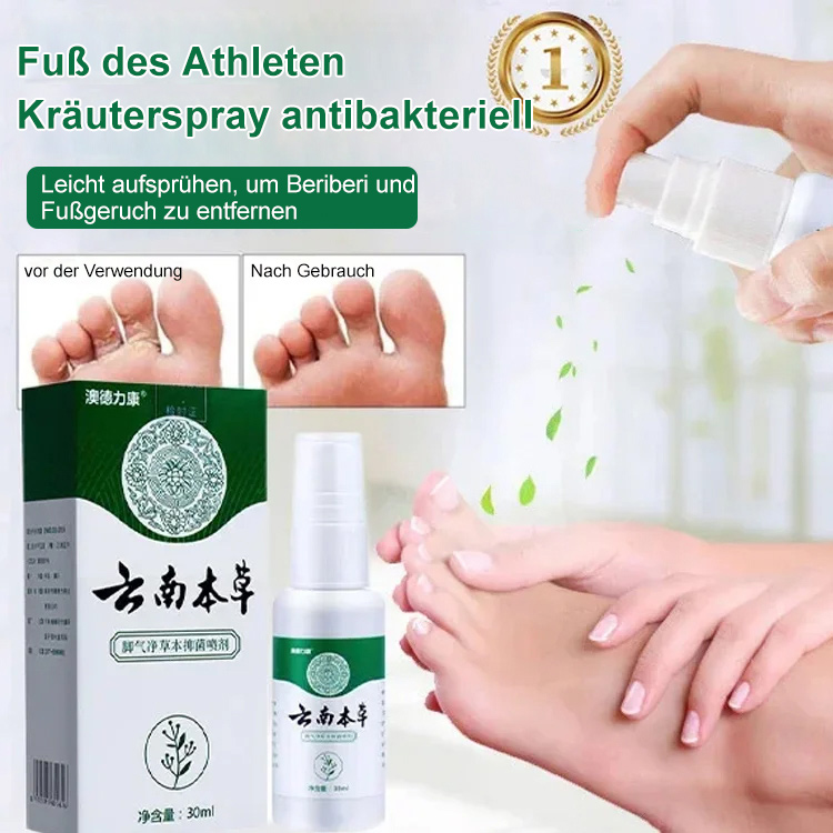 Fuß des Athleten Kräuterspray antibakteriell