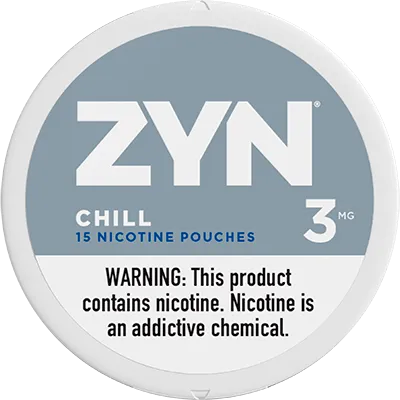 Buy ZYN Chill 3mg - Smooth Nicotine, No Flavor