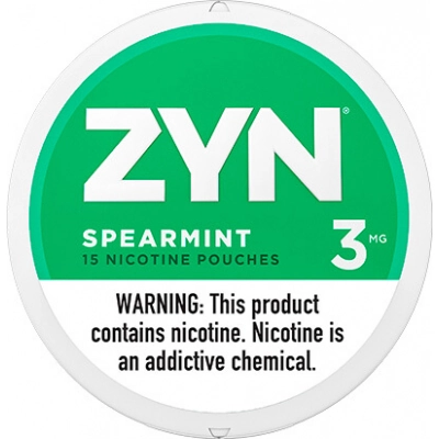 Buy ZYN Spearmint 3mg - Refreshing Nicotine Pouches
