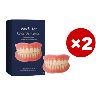 [No. 1 in Oral Care] Premium Custom Full-Mouth Denture Set