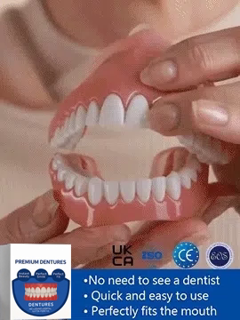 Comfortable and Aesthetic Temporary Denture Set