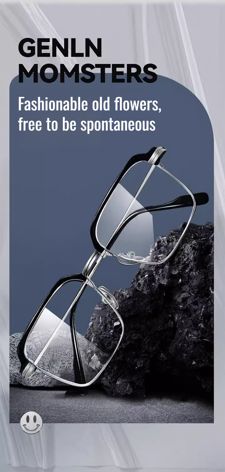 Professional reading glasses with sleek design