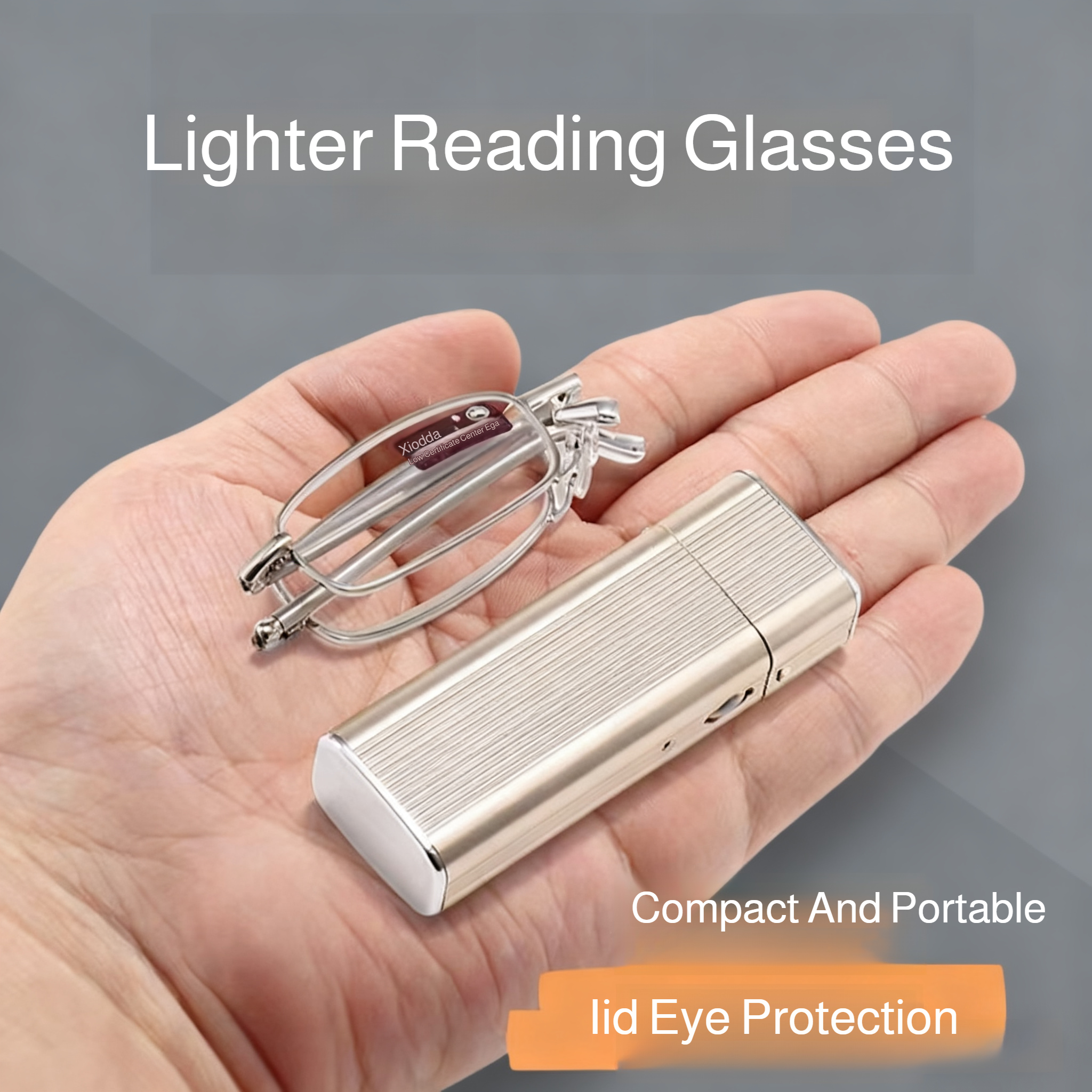 Retractable Foldable Anti-Radiation Reading Glasses