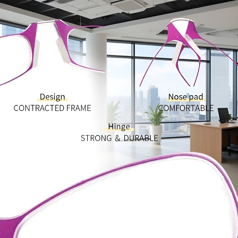 Comfortable Mini Nose Pad Reading Glasses Optical Eyewear