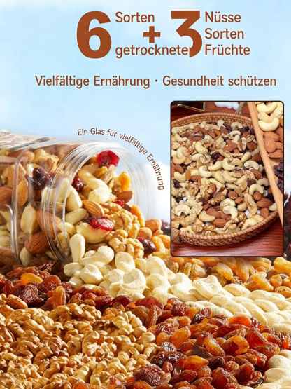 Kalifornische Premium Gesundheits-Nüsse ✨Ohne Zuckerzusatz oder Chemie✨Von Kardiologen empfohlen