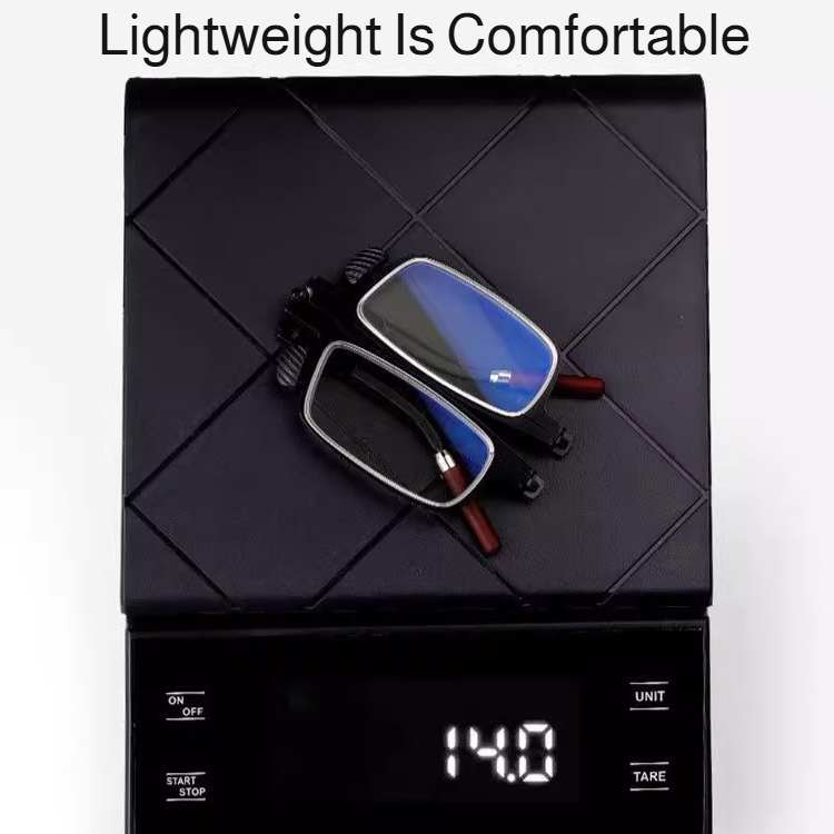 Seiko reading glasses lens detail