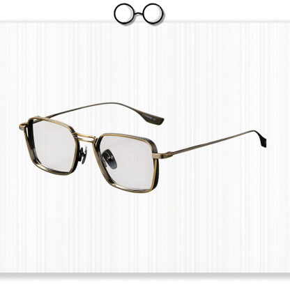 Titanium Alloy Photochromic Progressive Multifocal Anti-Blue Light Reading Glasses