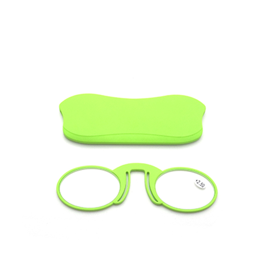 Anti-glare lenses of reading glasses for seniors