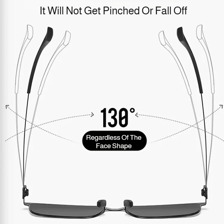 Crystal Stone Rimless Protective Sunglasses