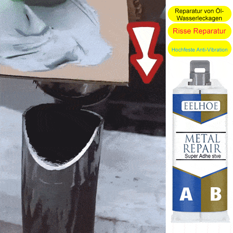 Universeller Reparaturgusskleber✨Repariert alle Korrosionen, Risse und Leckagen in einer Sekunde.