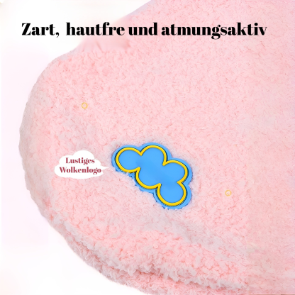 Pullover-Haustierweste aus Wolkenflausch mit Futter