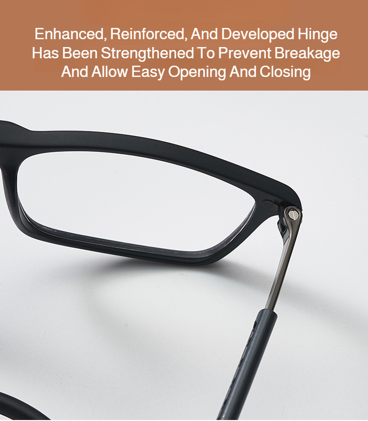 Convenient magnetic reading glasses for daily use
