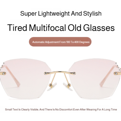 Auto Focus Beauty Diamond Reading Glasses