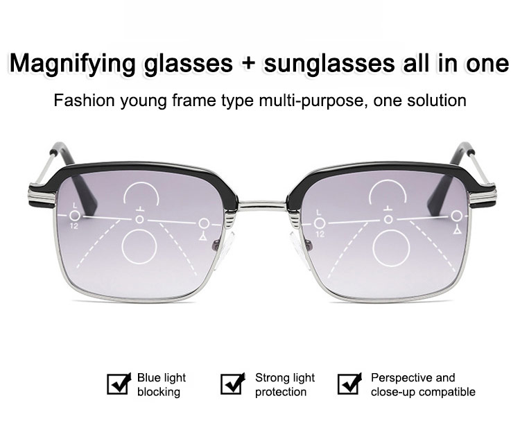 UV protection feature of 2-in-1 reading sunglasses