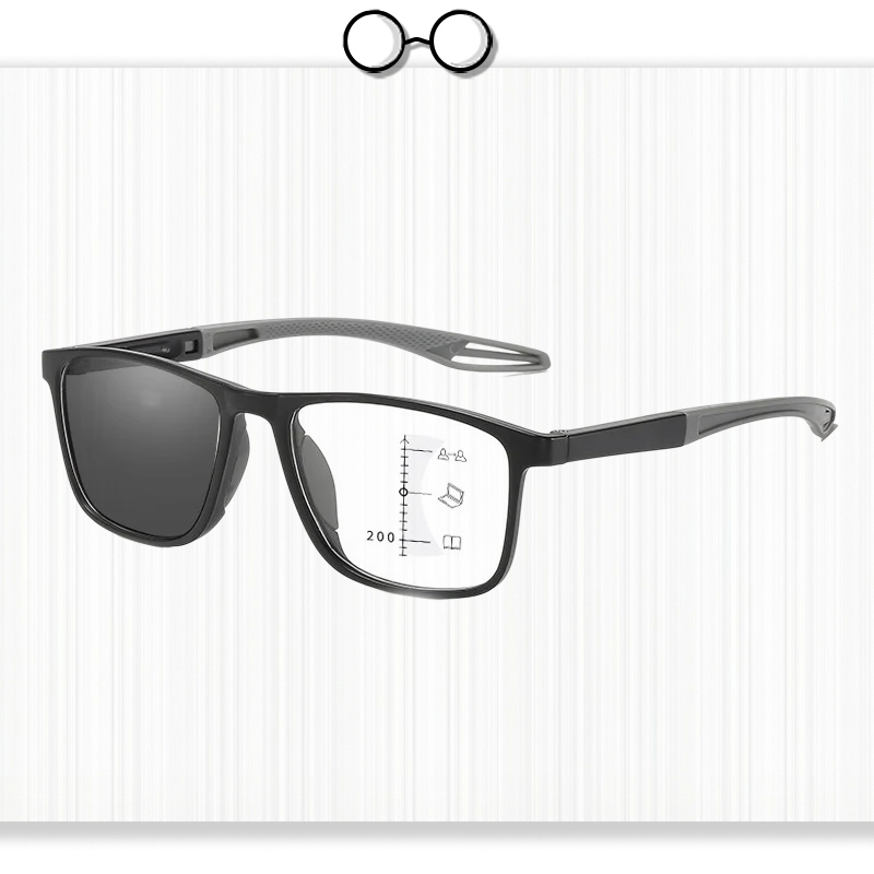 Progressive Multifocal Fishing Sports Reading Glasses with Six Protections