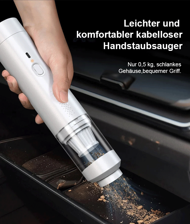 Leistungsstarker tragbarer Staubsauger für Auto-Innenraum