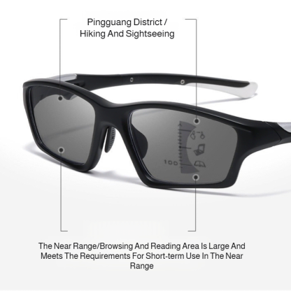Fashion Anti-blue Light Reading Glasses, TR90 Sports Style, Dual-purpose for Near and Far