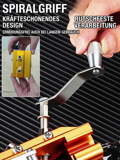 Sparen Sie sich teure Reparaturkosten! Professioneller Hand-Kettensägen-Schärfer – macht Ihre verrostete, stumpfe Kettensäge in 3 Minuten wieder ultrascharf!