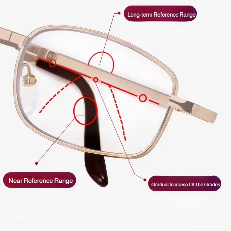Anti-Blue Light Foldable Reading Glasses