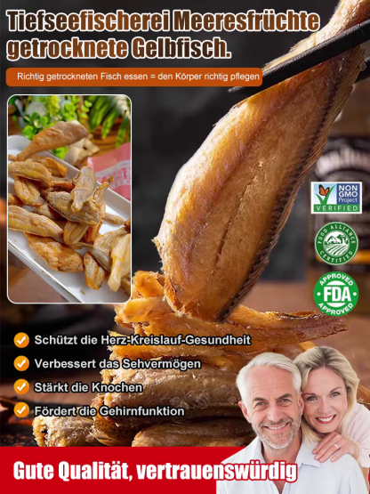Nachhaltiger Fischfang! Wenn ausverkauft, ein Jahr Wartezeit: Goldgelbe, knusprige wilde Fisch-Crisps jetzt zeitlich begrenzt 1+1 Gratis!