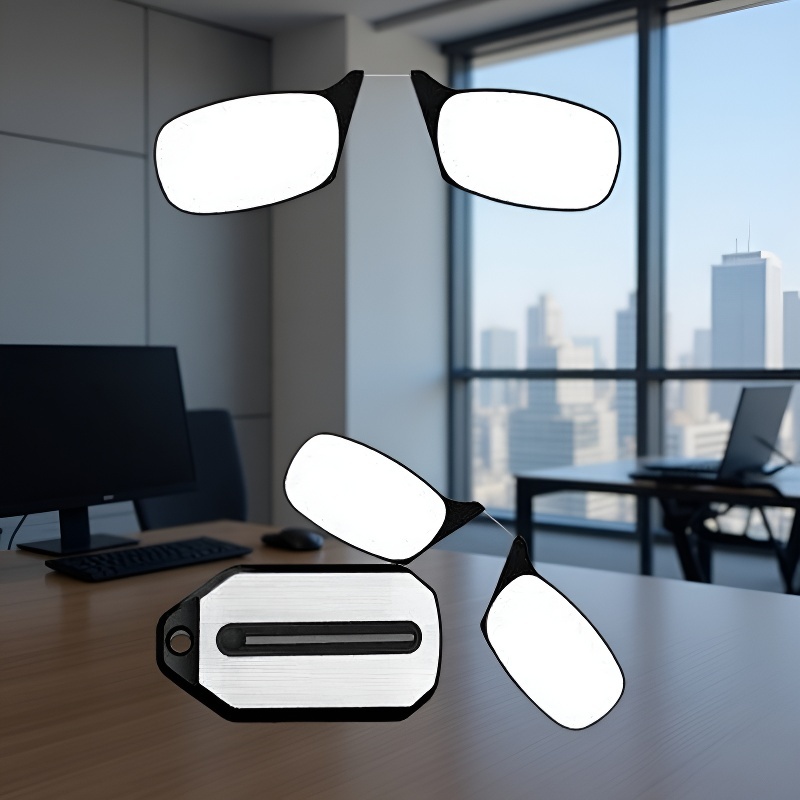 Mini Foldable Lightweight Silicone Reading Glasses close-up