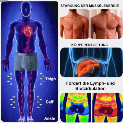 【Ladestation für Männer】Magnetische Massage-Boxershorts – mehr Energie in 7 Tagen